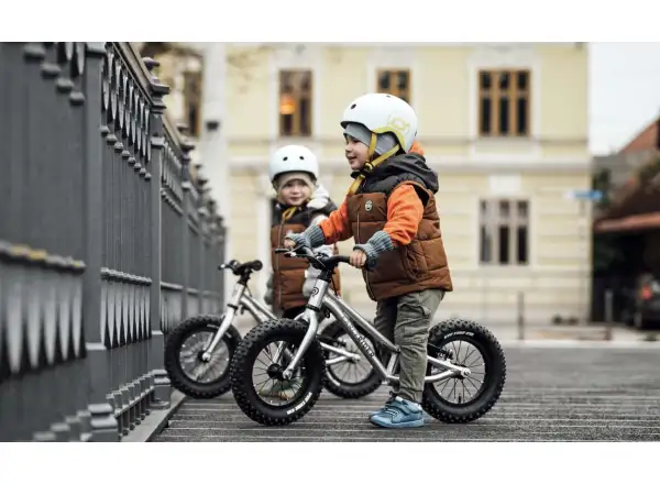 Early Rider Big Foot 12 Kinderlaufrad Brushed Aluminium