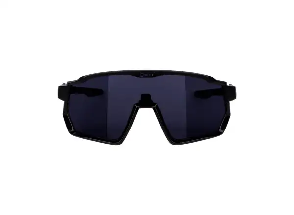 Force Drift Brille Schwarz/Schwarze verspiegelte Gläser.