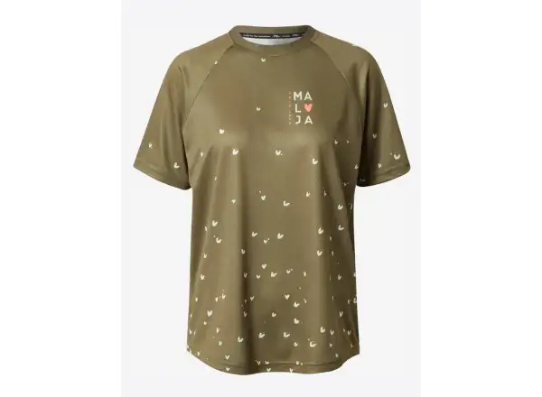 Maloja ValbonaM Damen-Trikot kurzarm Moss