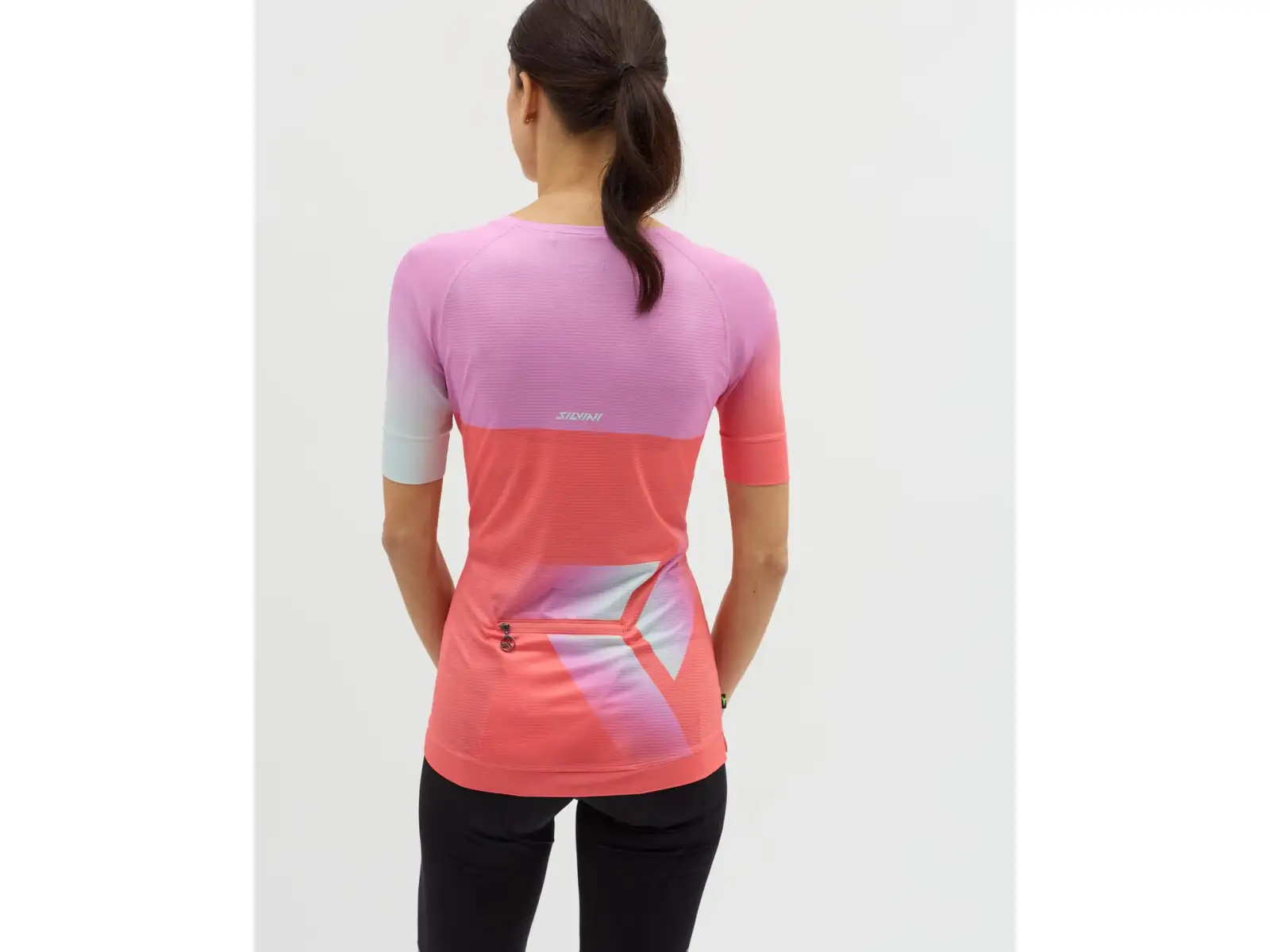 Silvini Stabina Damen Freies Trikot Kurzarm Blush/Coral