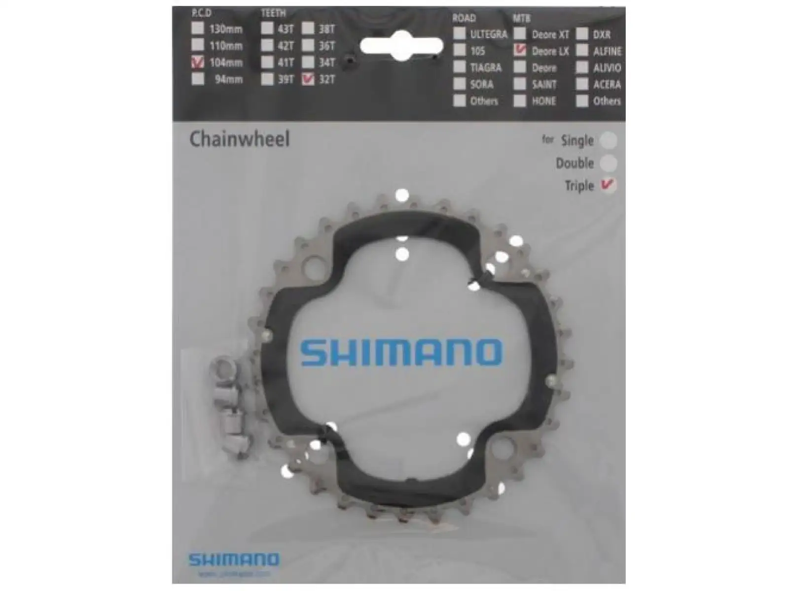 Shimano Deore FC-M660-10 Kettenblatt 32 Zähne