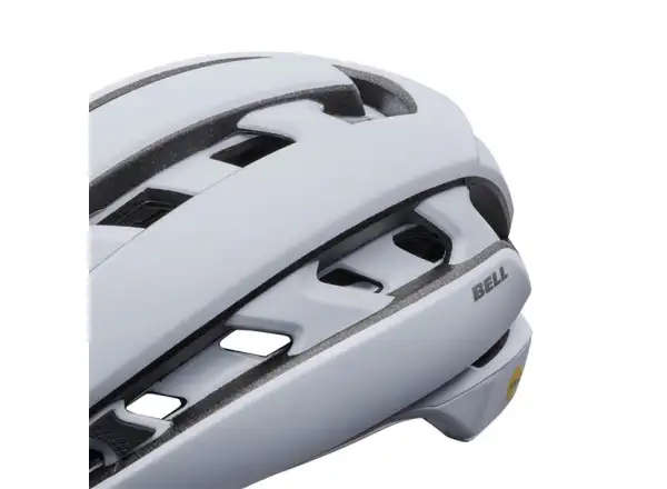 Bel XR Spherical Helm Mat/Glos White/Black
