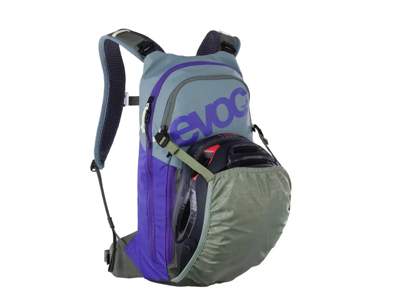 Evoc Stage 6 l Rucksack Steel/Violet/Dark Olive
