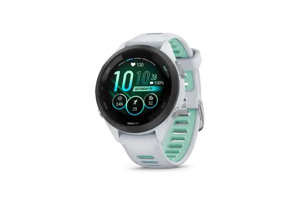 Garmin Forerunner 265S Smartwatch Whitestone