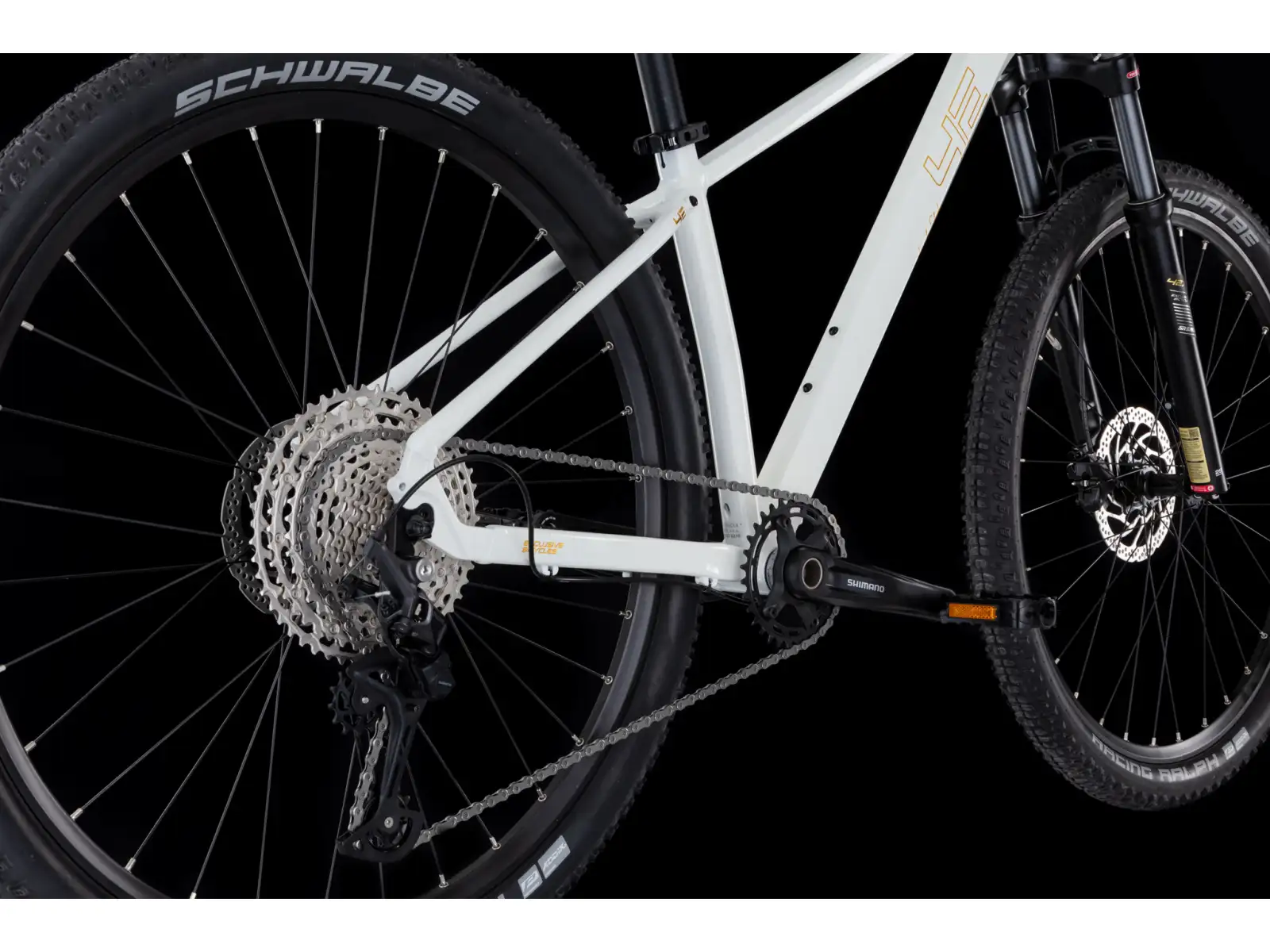 4ever Yoga Damen Mountainbike 29 - Pearl White/Gold