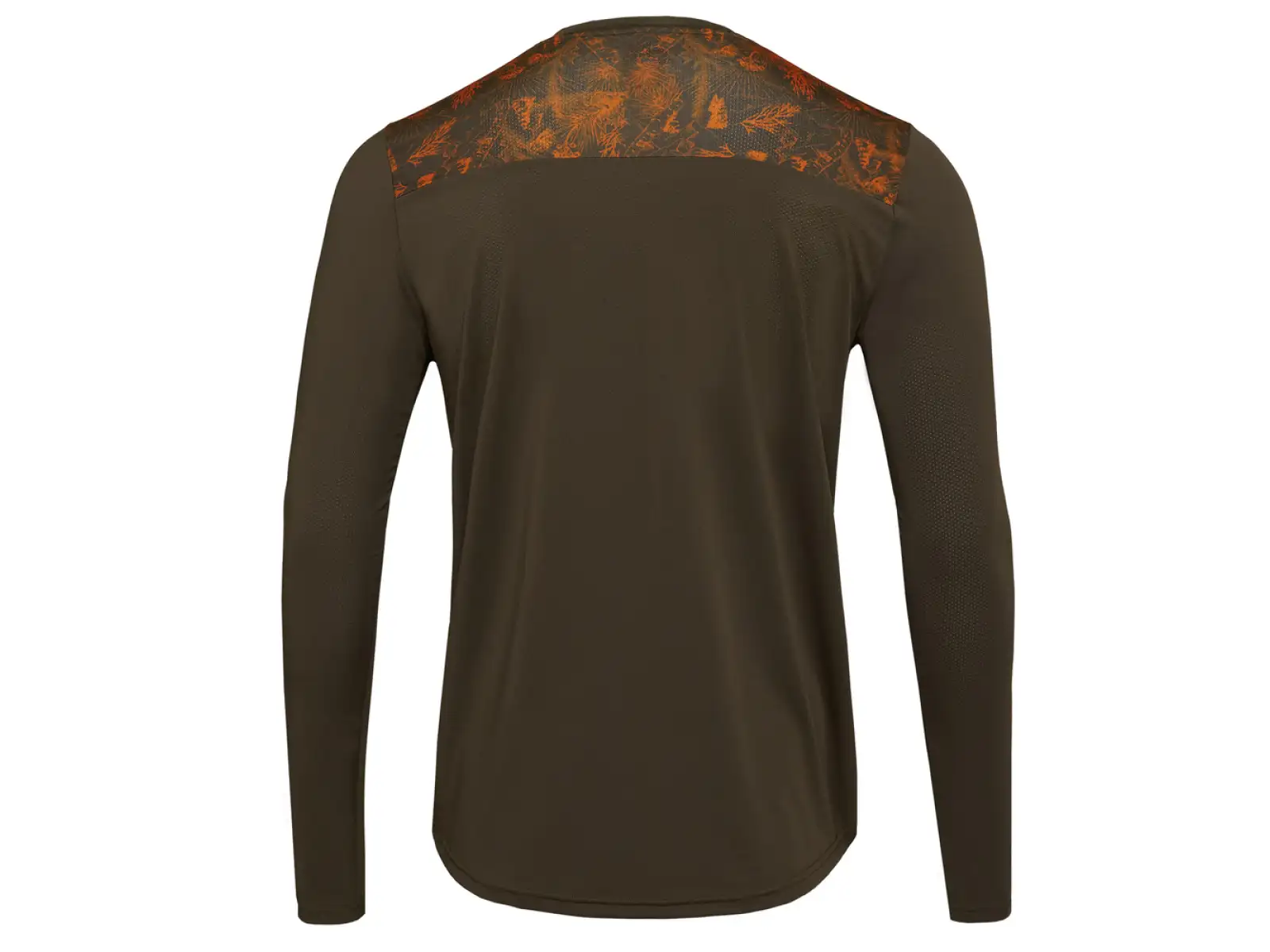 Silvini Ello Herrentrikot Langarm Olive/Orange