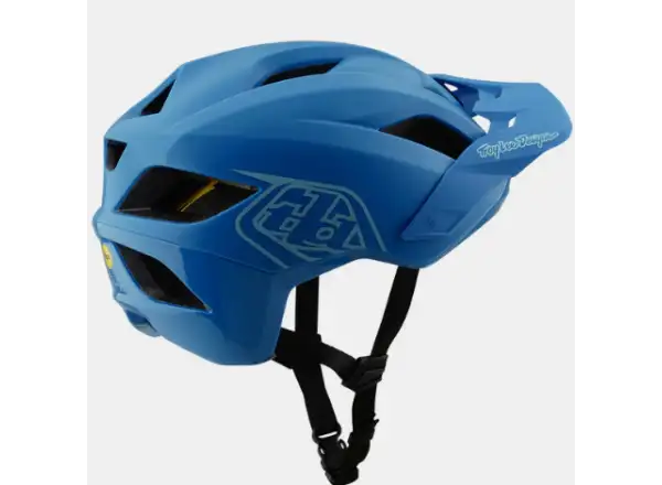 Troy Lee Designs Flowline Point Kinderhelm Cobalt/Blue