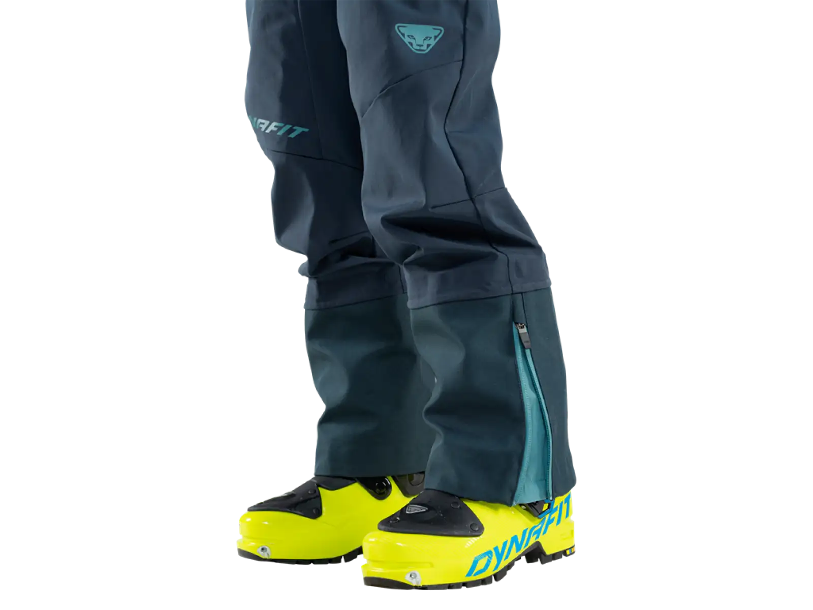 Dynafit Youngstar 3L Kinderhose mit Latz Heidelbeerblau/Sturmblau