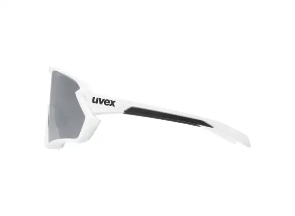 Uvex Sportstyle 231 2.0 Brille White/Black Matt/Mirror Silver CAT. 2 + CAT. 0