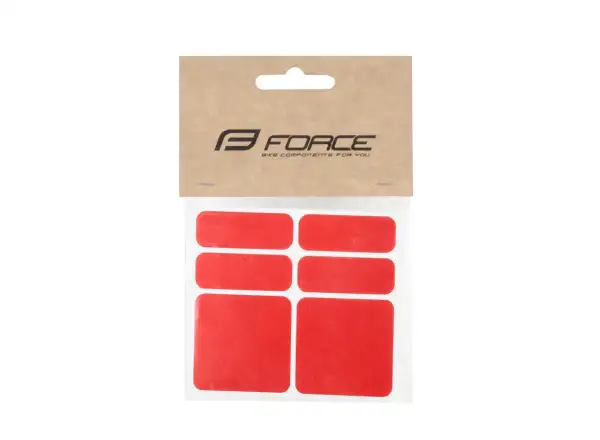 Force Set reflektierender Aufkleber 6 Stk rot