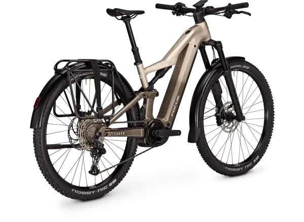 Focus THRON 8 EQP 800Wh vollgefedertes E-Bike Adamantsilver / Crystalgrey