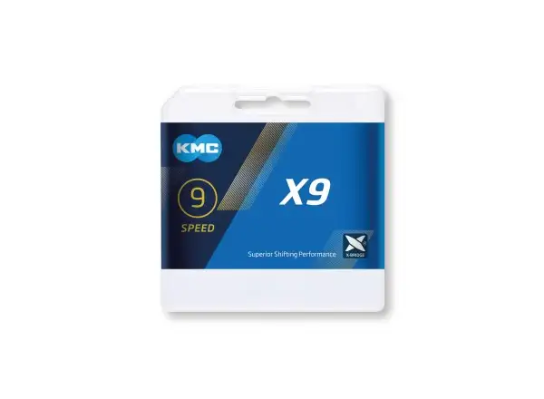 KMC Kette X9 silber/grau 114 Glieder