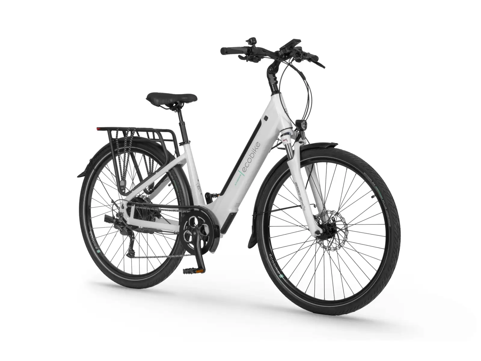 Ecobike X-Cross 504 Wh weiß Trekking Elektrofahrrad