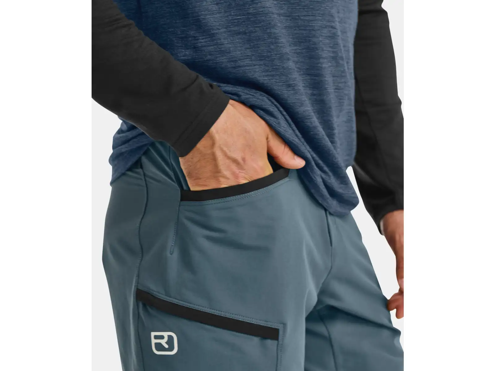 Ortovox Pelmo Herren Shorts - Black Raven