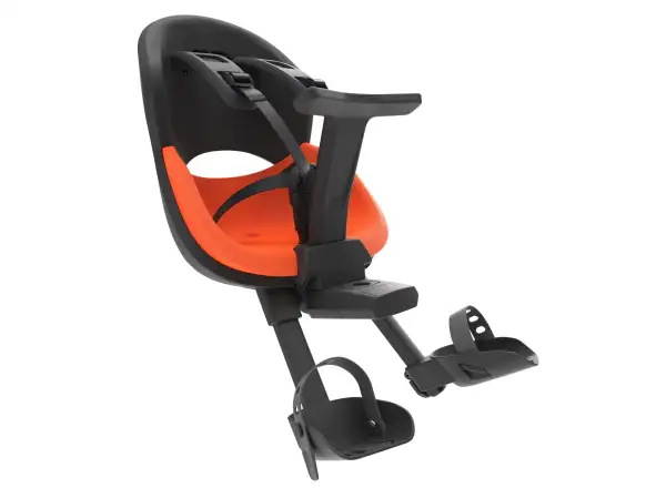 Prodigee Icon Kinder Autositz vorne schwarz/orange