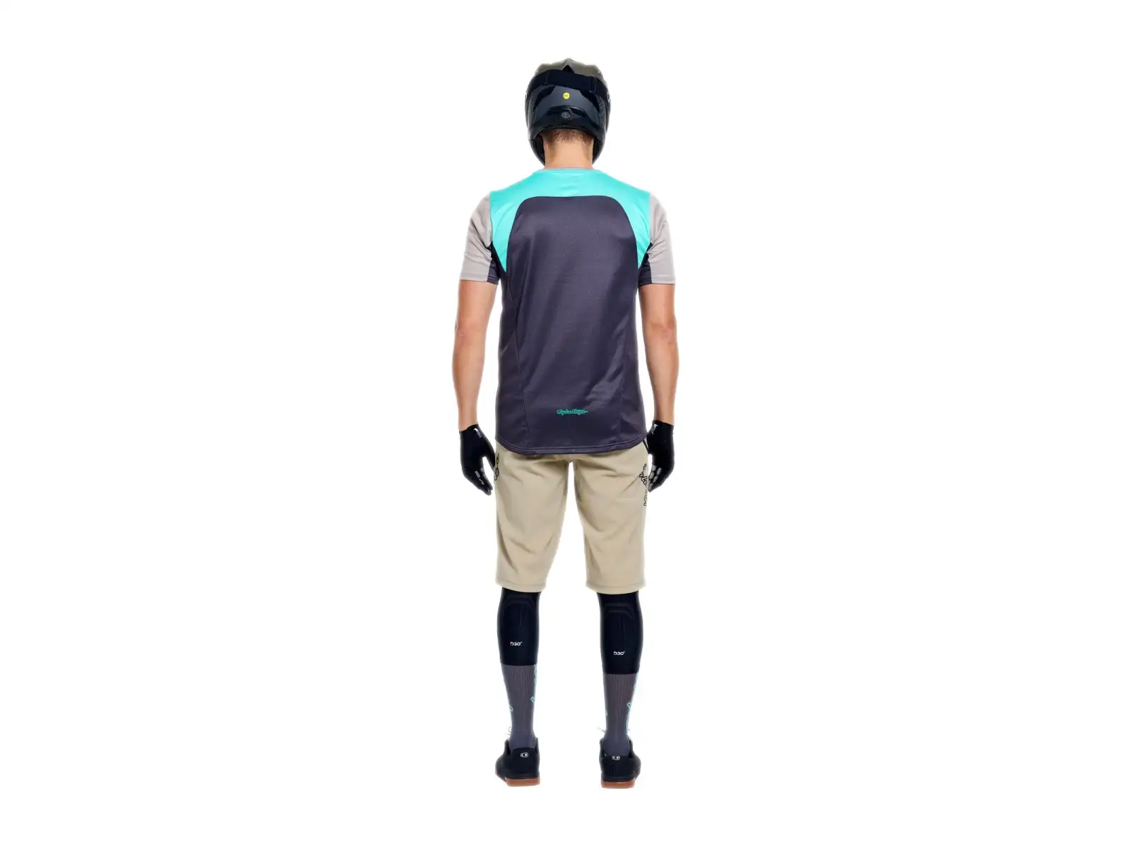 Troy Lee Designs Stage Signature Herren Trikot mit kurzem Ärmel Stone