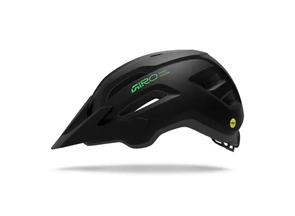 Giro Fixture II MIPS Youth Kinderhelm Mat Black/Vivid Green
