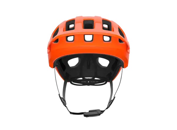 POC Cularis Helm - Fluorescent Orange Matt/Uranium Black Matt