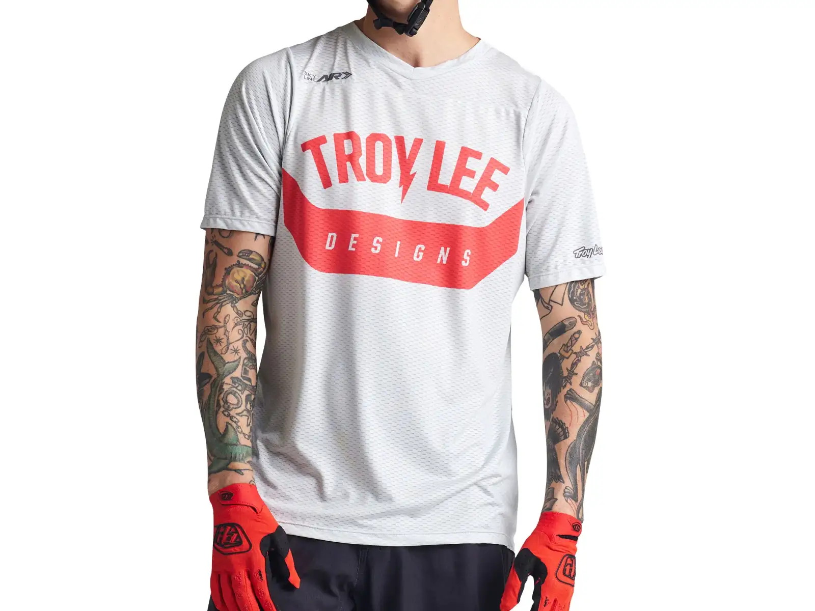 Troy Lee Designs Skyline Air Herren-Trikot Kurzarm Aircore Cement