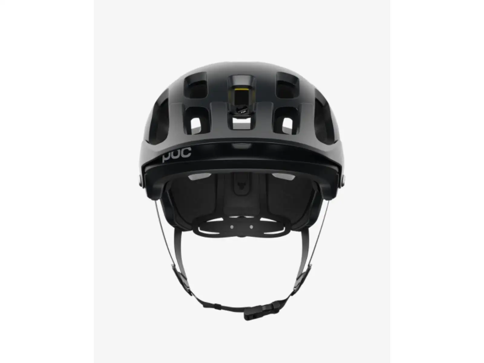 POC Tectal Race MIPS Helm Uranium Black/Hydrogen White Matt