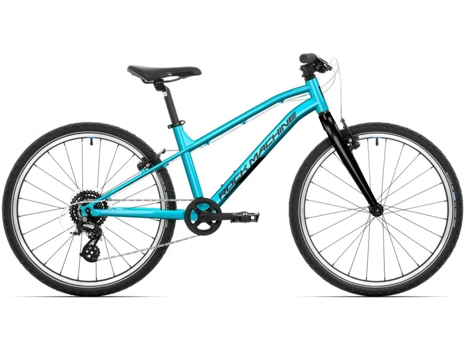 Rock Machine Thunder Jr. 24 VB Kinderfahrrad Jade Blue