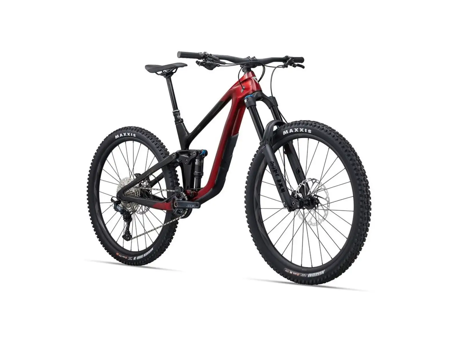 Giant Reign Advanced 2 vollgefedertes Mountainbike Sangria/Carbon