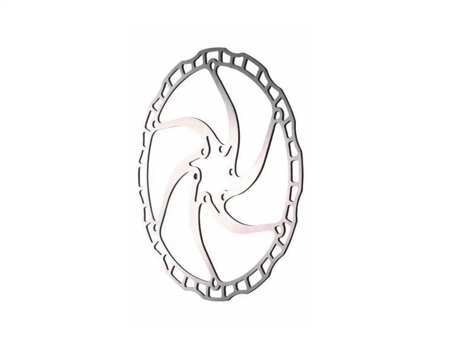 Quaxar Lynx Bremsscheibe 140 mm silber