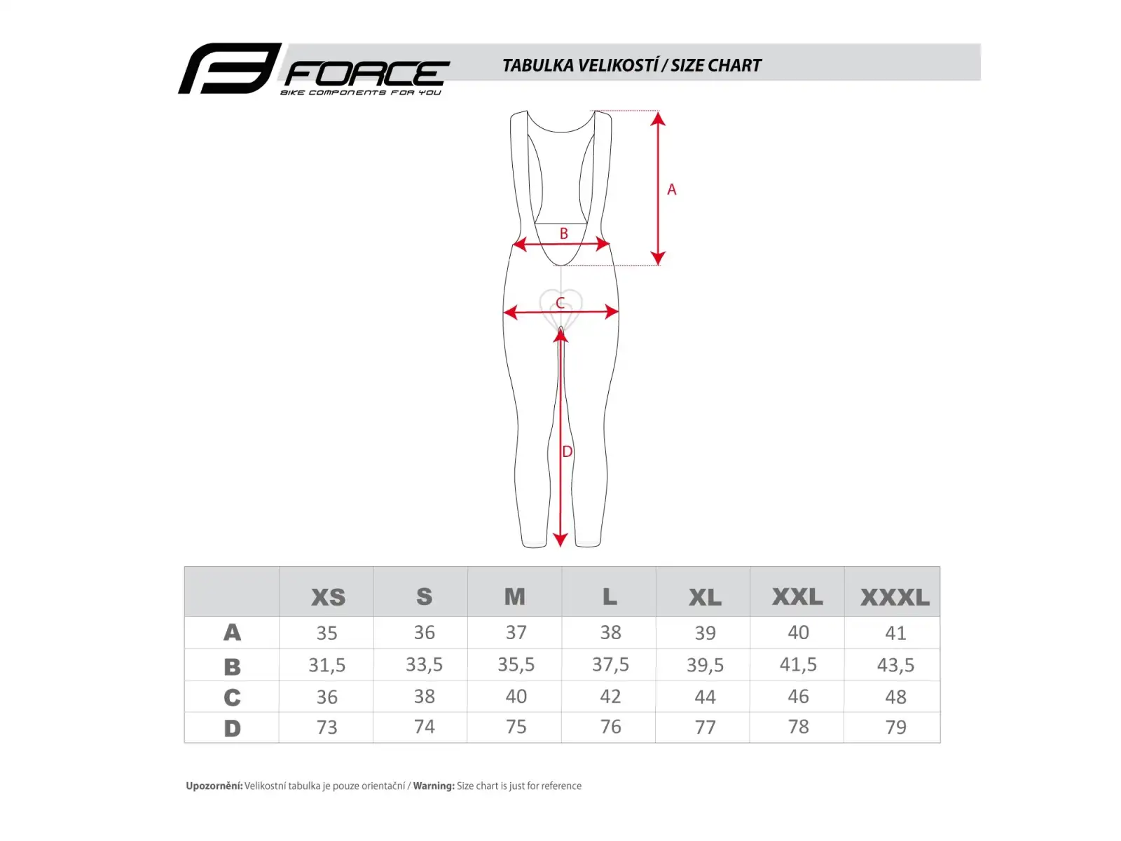 Force F58 Hose mit Hosenträger und Polsterung Schwarz/Grau