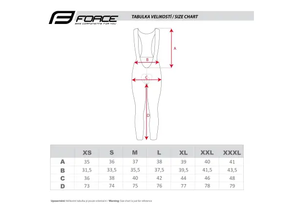 Force F58 Hose mit Hosenträger und Polsterung Schwarz/Grau