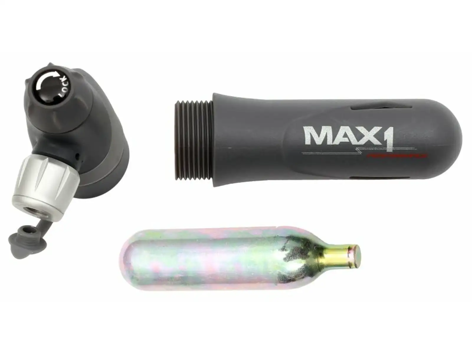 Max1 Inflator CO2 Pumpe Schwarz
