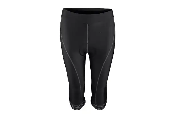 Force Lady Bike Damen Shorts mit Polsterung mit hohem Bund Schwarz