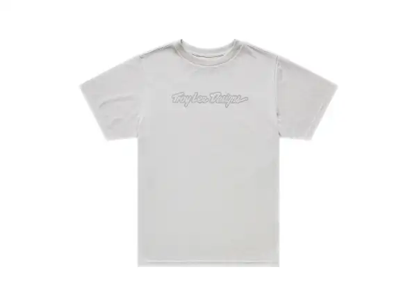 Troy Lee Designs Signature Damen T-Shirt mit kurzen Ärmeln Pumice