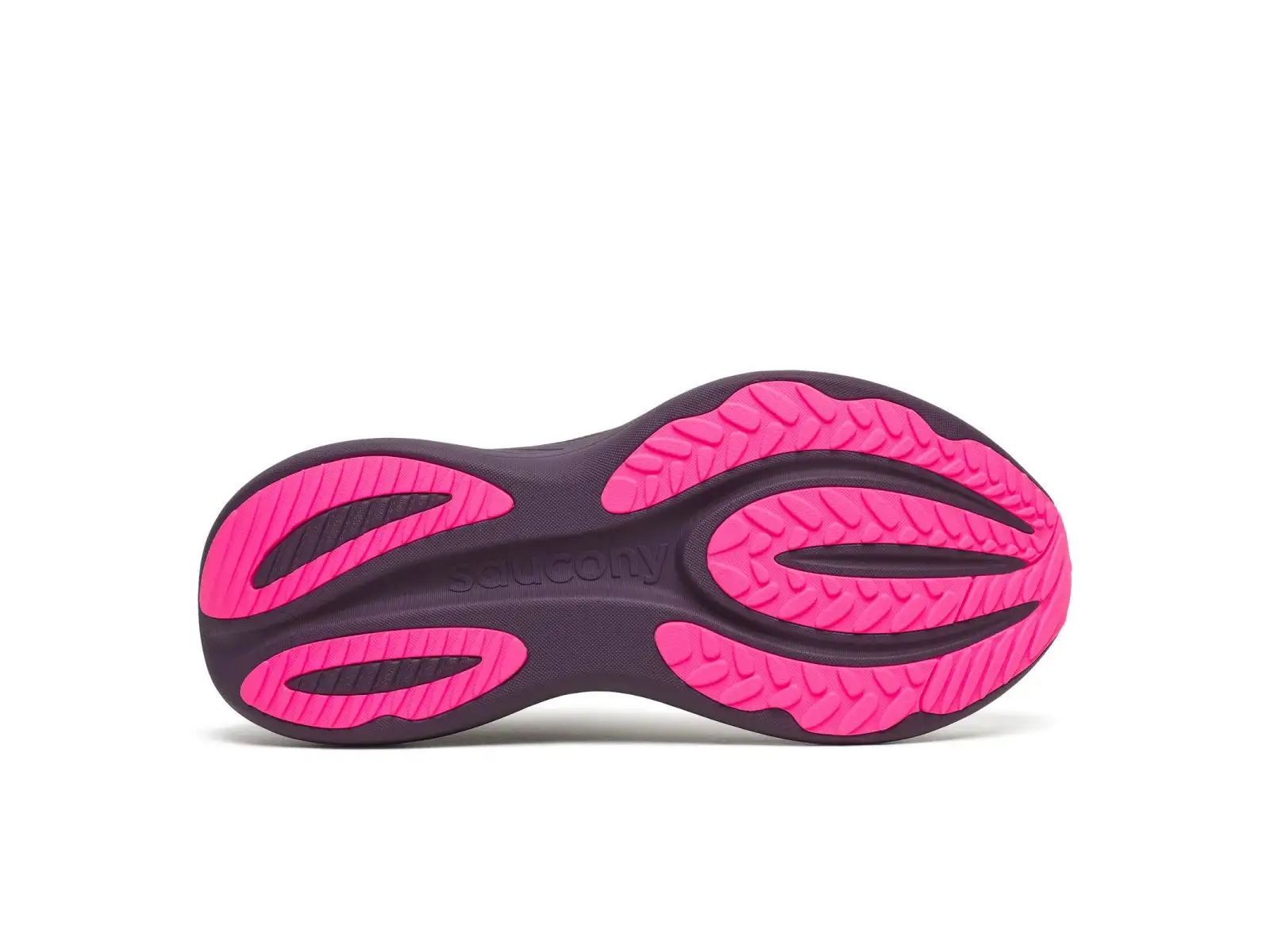 Saucony Triumph 24 Damen-Laufschuhe Quartz/Eggplant
