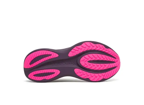 Saucony Triumph 24 Damen-Laufschuhe Quartz/Eggplant