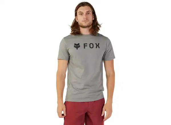 Fox Absolute Premium Herren T-Shirt Kurzarm Heather Graphite Grey