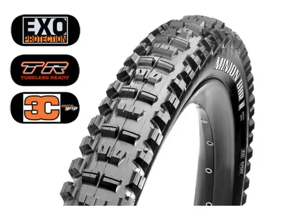 Maxxis Minion DHR II WT EXO TR 3C Maxx Grip 29x2,40" MTB Reifen Kevlar