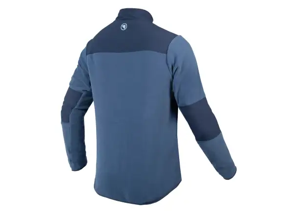 Endura Hummvee Full Zip Fleece Herren Kapuzenpullover Flaggschiff Blau