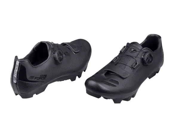 Force Hero Pro MTB Herren-Fahrradschuhe Schwarz