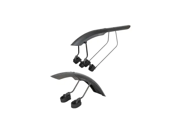 Topeak Tetrafender M1 + M2 26–29" Schutzblech-Set Schwarz