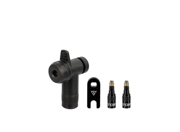 Topeak Ventilsatz TURBOFLOW VALVE COMBO w/ Rapidhead