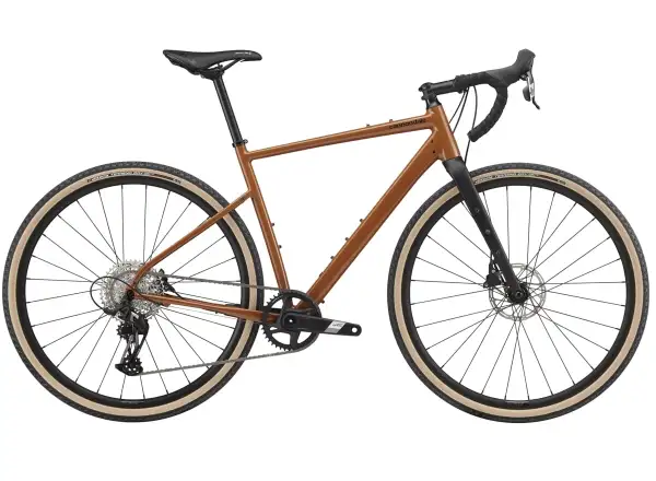 CANNONDALE TOPSTONE APEX 1 Gravelbike Zimt