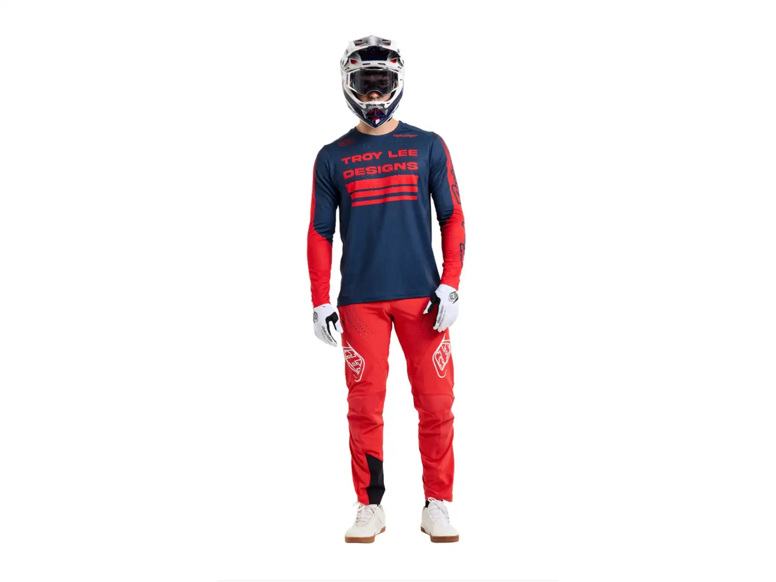 Troy Lee Designs Sprint Herren-Trikot Langarm Segment Midnight