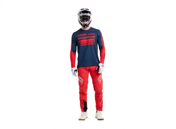 Troy Lee Designs Sprint Herren-Trikot Langarm Segment Midnight