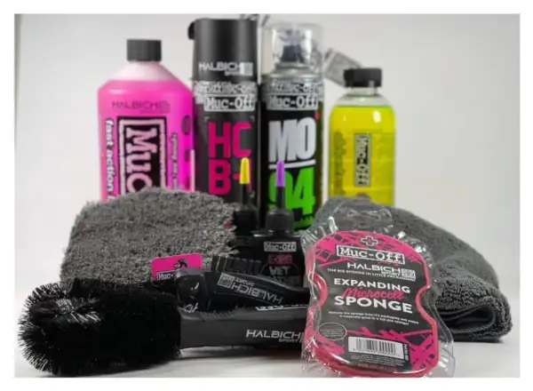 Muc-Off E-Bike Ultimate Reinigungs- und Schmiermittel Set.
