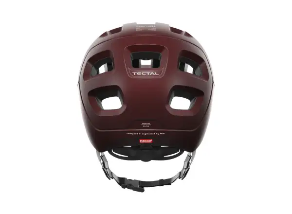 POC Tectal Fahrradhelm Garnet Red Matt