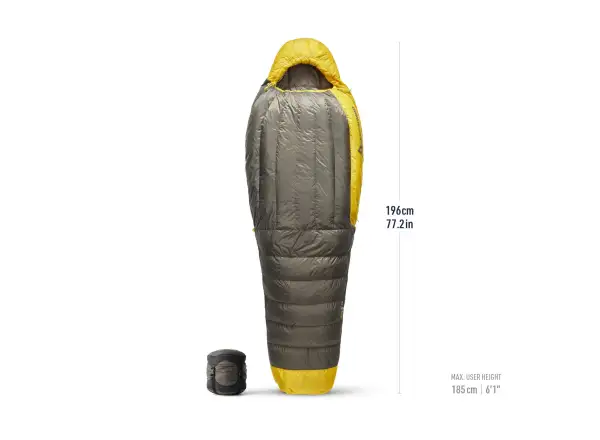 Sea To Summit Spark Down Regular Schlafsack -1C Beluga