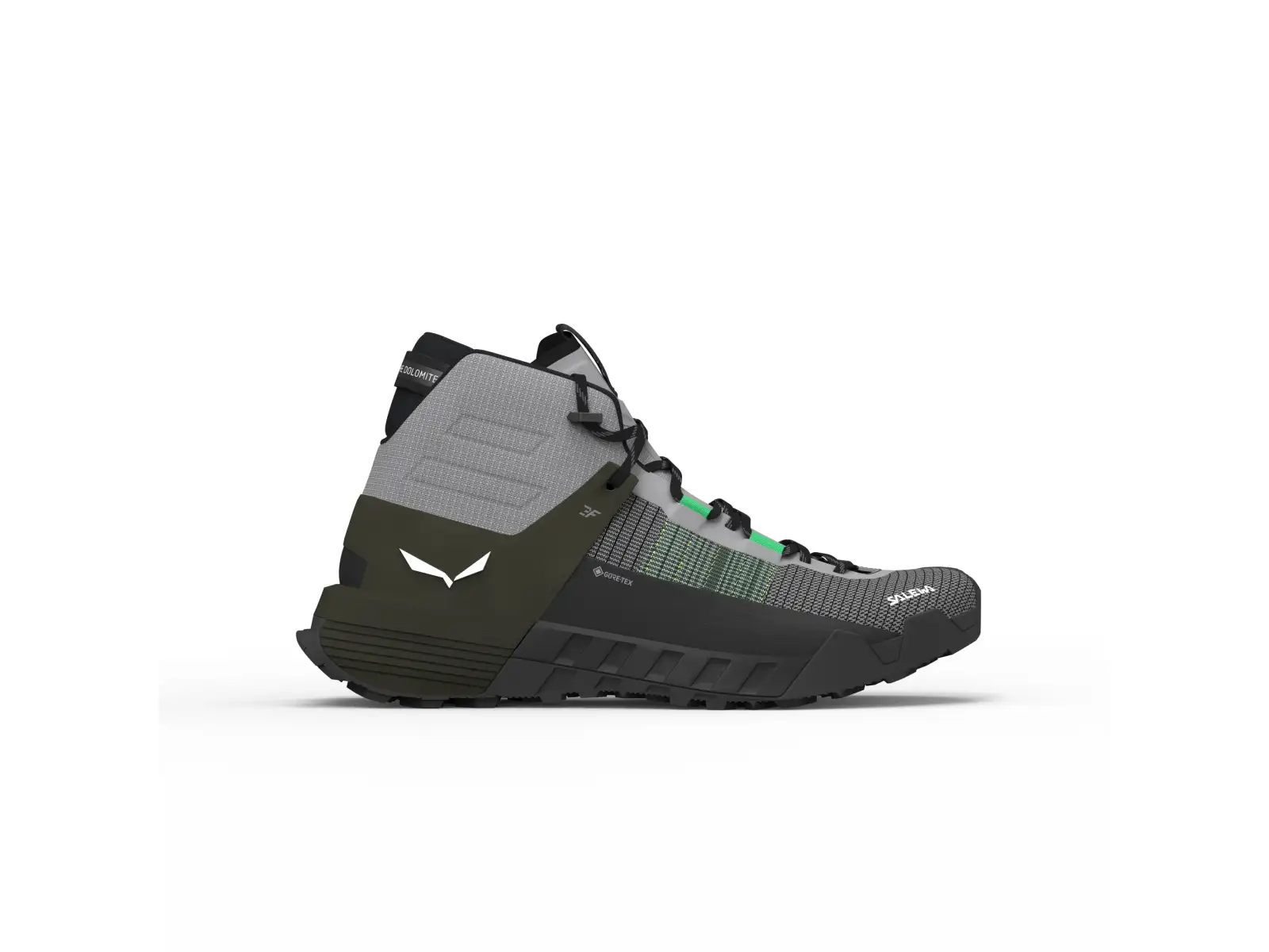 Salewa Wildfire NXT Mid GTX Herrenschuhe Alloy/Dark Olive