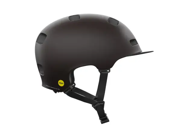 POC Crane MIPS Helm Axinite Brown Matt