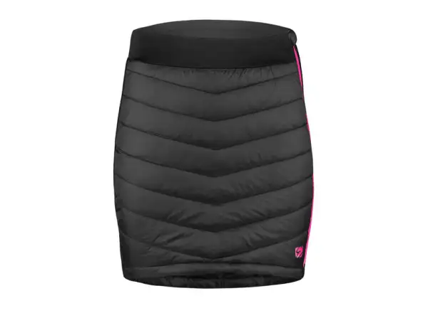 Etape Alaska gefütterter Damenrock schwarz/rosa
