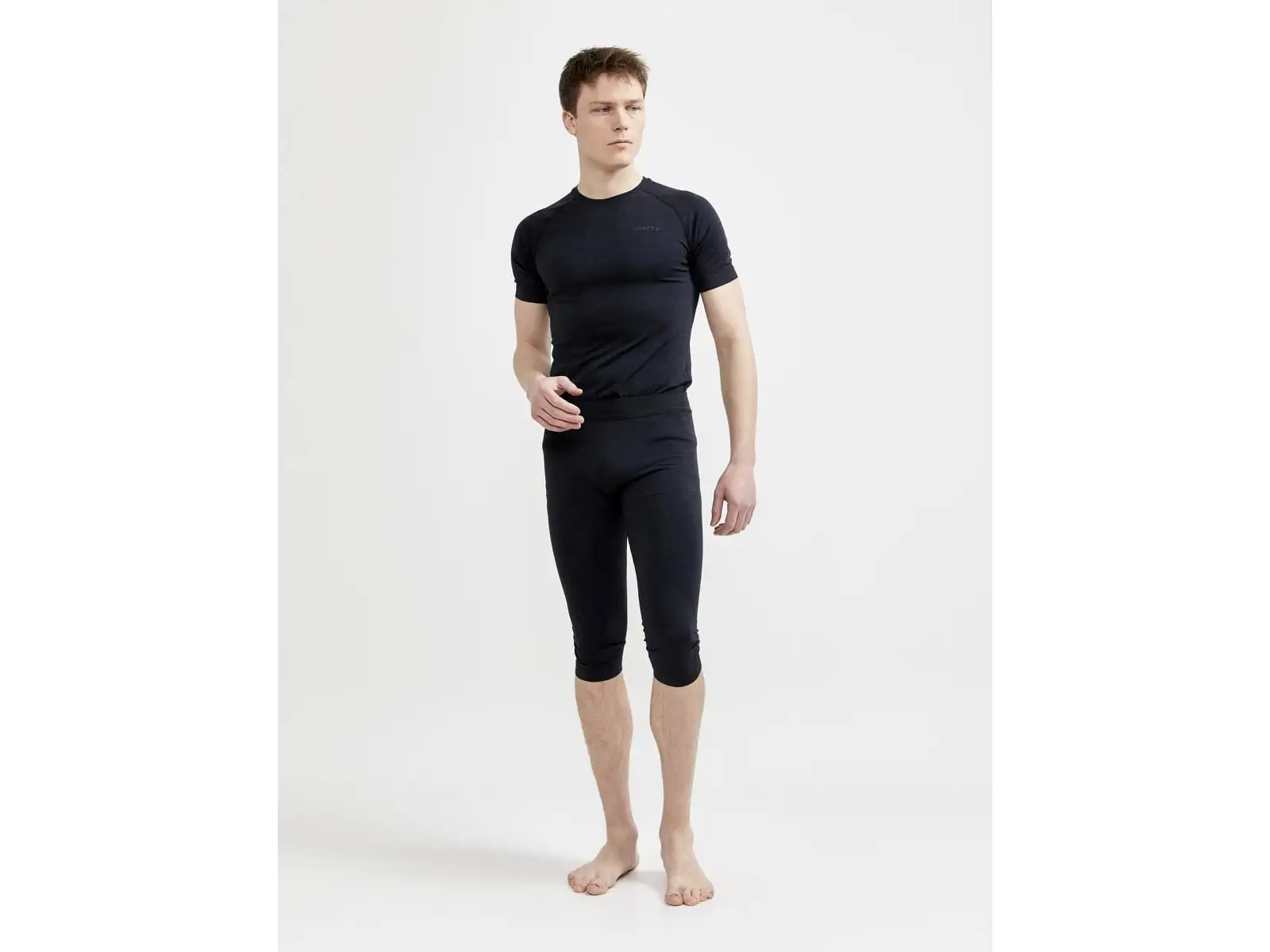 Craft Core Dry Active Comfort Herren T-Shirt kurzarm Black
